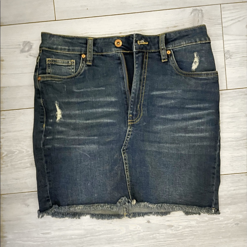 Kendall & Kylie Denim Skirt